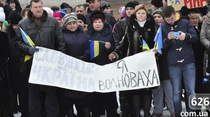 Марш мира в Славянске стал самым массовым с момента его освобождения