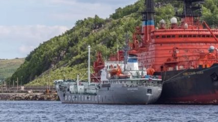 В Архангельской области заметили танкер для сбора радиоактивных отходов