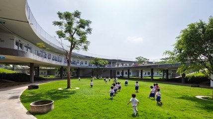 Вьетнамский детский сад в стиле эко (ФОТО)