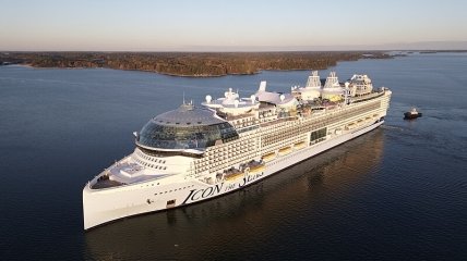 Icon of the Seas має 20 палуб та може брати 7600 пасажирів