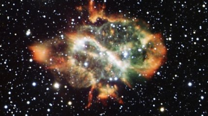 "Хаббл" заснял момент гибели звезды
