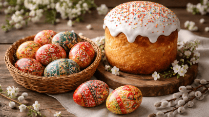 Пасха и писанки