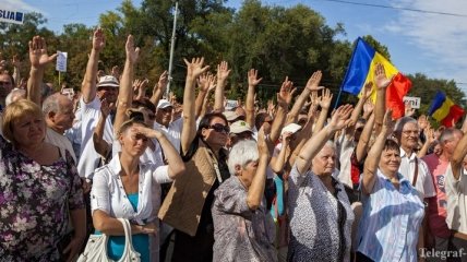 В Молдове протестующие призвали к всеобщей забастовке