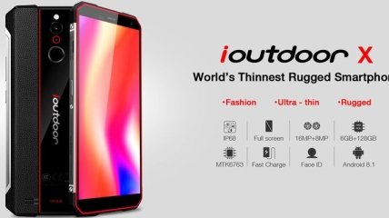 Ioutdoor представила смартфон с уникальными свойствами
