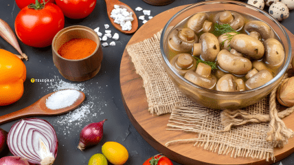 Мариновані печериці