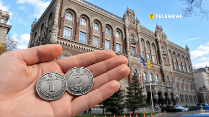 Монеты 1 и 2 грн