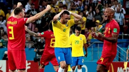 Обзор фантастического матча 1/4 финала ЧМ-2018 Бразилия - Бельгия (Видео)