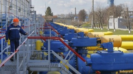 Украина сократила потребление газа на 20%