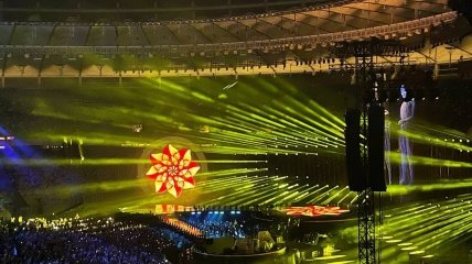 Праздничный концерт на стадионе "Олимпийский"