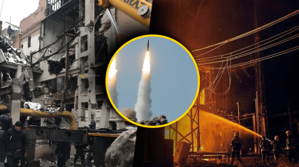 Обстрел ТЭЦ в Украине