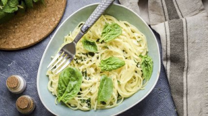 Паста в сырном соусе