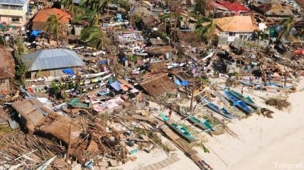 Тайфун на Филиппинах: число пострадавших достигло 9,5 млн человек  