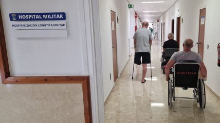 Госпиталь общей обороны «Orad y Gajías» в испанской Сарагосе стал одним из медучреждений, где лечат украинских воинов