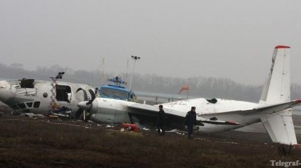 Пилота разбившегося в Донецке Ан-24 охраняет милиция