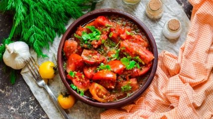 Помидоры по-корейски