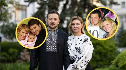 Володимир та Олена Зеленські