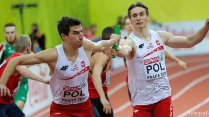 Польские легкоатлеты установили мировой рекорд в эстафете 4х400 метров