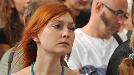 Возле Верховной Рады украинской журналистике отрезали язык