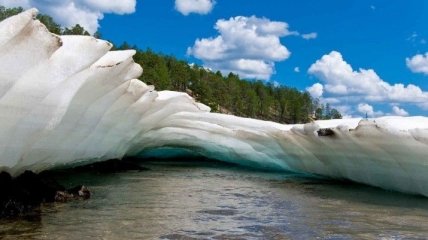 Ледник Булуус: самый удивительный пляж изо льда (Фото)