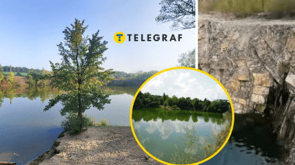 Вода в цьому місці дуже чиста та прозора