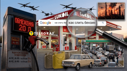 В России резко возрос спрос на инструкции по сливу бензина