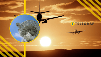 Самолет зафиксировали возле Киева