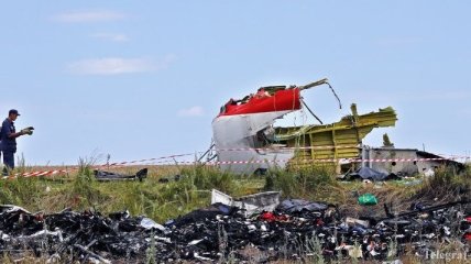 Найден фрагмент ракеты от "Бука" на месте катастрофы MH17