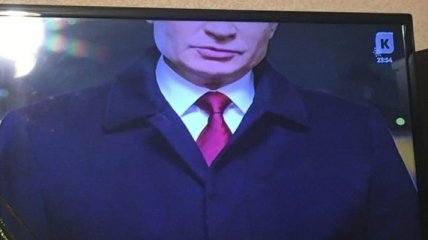 На росТВ устроили «диверсию» с поздравлением Путина (фото)