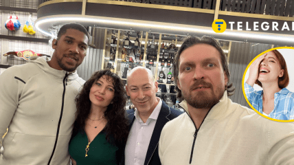 В сети шутят о фото Энтони Джошуа с Дмитрием Гордоном