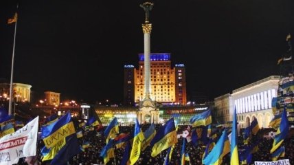 МВД: На Майдане Незалежности митингуют 10 тысяч человек