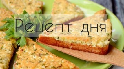 Рецепт дня: Горячие бутерброды с брынзой и зелёным луком (на сковороде)
