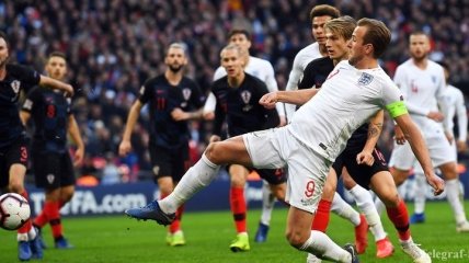 Сборная Англии вырвала победу у Хорватии и вышла в плей-офф Лиги наций