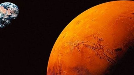 Вблизи Марса обнаружены фрагменты планетной коры