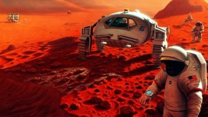 На Марсе будут создавать еду и одежду с помощью бактерий