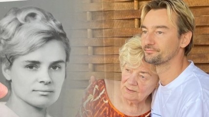 Алан Бадоев с матерью Антониной Ивановной