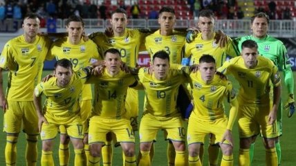Сборная Украины сохранила свое место в обновленном рейтинге ФИФА