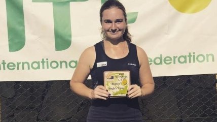 16-летняя украинка выиграла первый турнир ITF в карьере