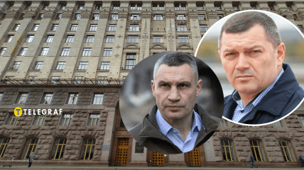 Виталий Кличко и Николай Поворозник