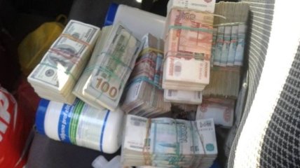 Украинец пытался провезти на Донбасс $100 тысяч и 10 миллионов рублей