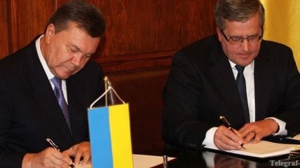 Янукович: В евроинтеграции Украины важную роль играет Коморовский