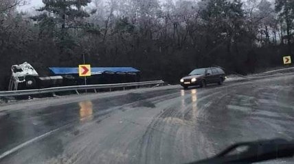 Деревопад и скованные льдом трассы: Молдова страдает от непогоды (фото)