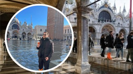 Площадь Сан Марко в Венеции затопило