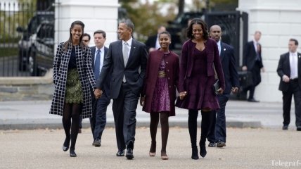 Обама научит дочерей жить на минимальную зарплату 