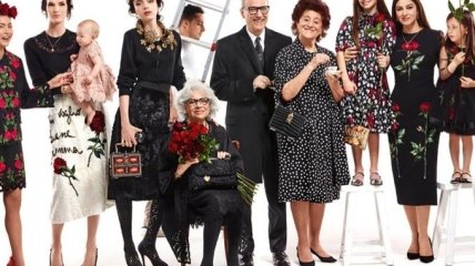 Dolce & Gabbana представили семейную рекламную кампанию