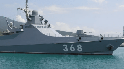 В Крыму был затоплен корабль "Сергей Котов"