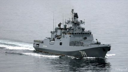 Британский корабль задержал и сопроводил судно-разведчик РФ в Ла-Манше