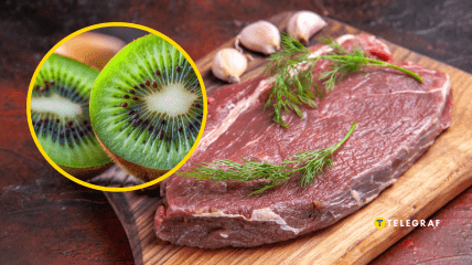 М'ясо буде танути в роті, якщо замаринувати його у ківі