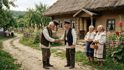 Какие были традиции украинских приветствий середины XX века