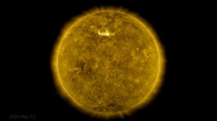 NASA показало видео всех событий на Солнце за последние 10 лет (Видео)