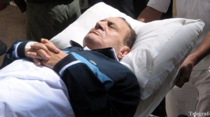 Мубарак начал голодовку в тюремной больнице